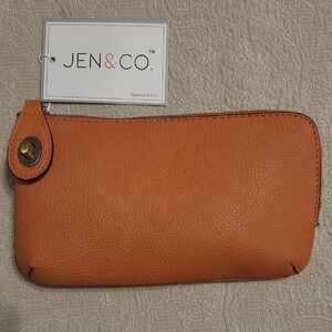 Jen & Co. Orange Crossbody Bag